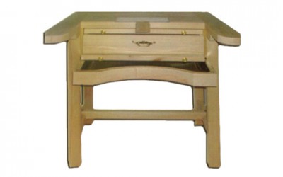 Détachable table de travail en bois de hêtre pour les bijoutiers | REF: 95 | Un emploi